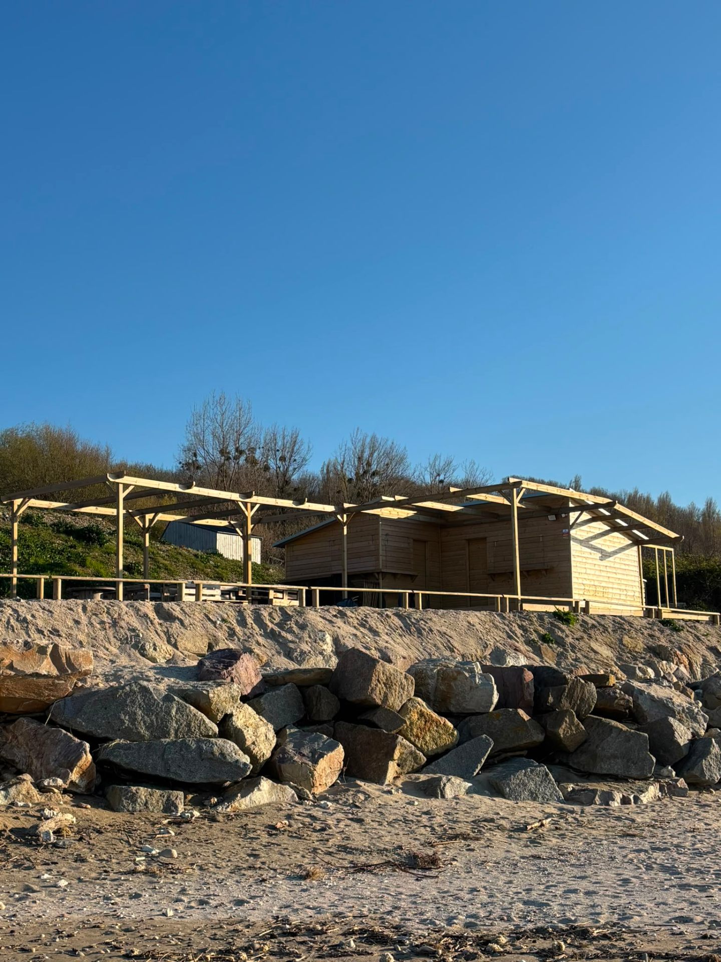 Pergolas & construction bois bord de mer